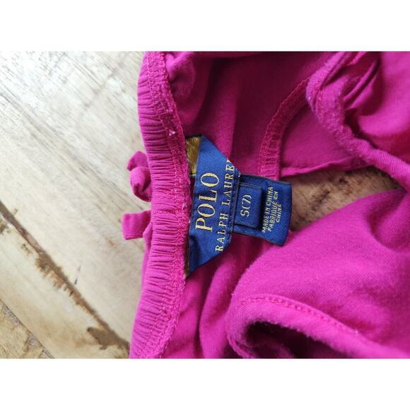 Girls Polo Ralph Lauren Size Youth S (7) Pink Sundress Summer - Picture 4 of 6